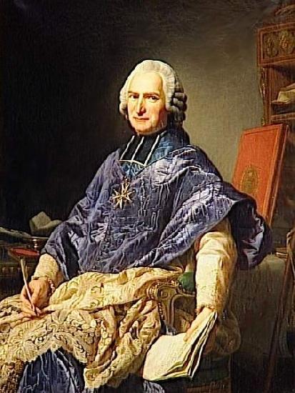 Alexandre Roslin Portrait de Joseph Marie Terray oil painting picture